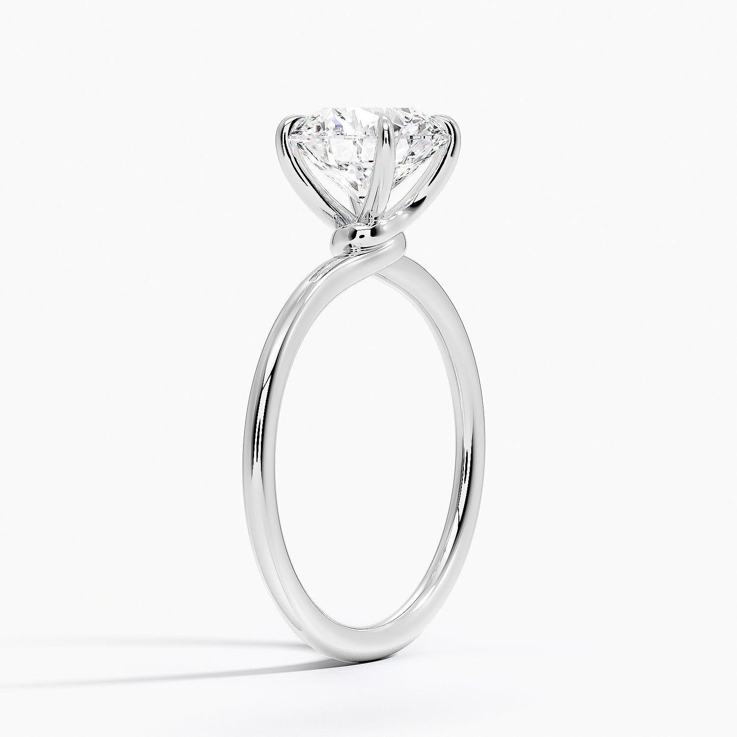 Love Knot Solitaire Ring