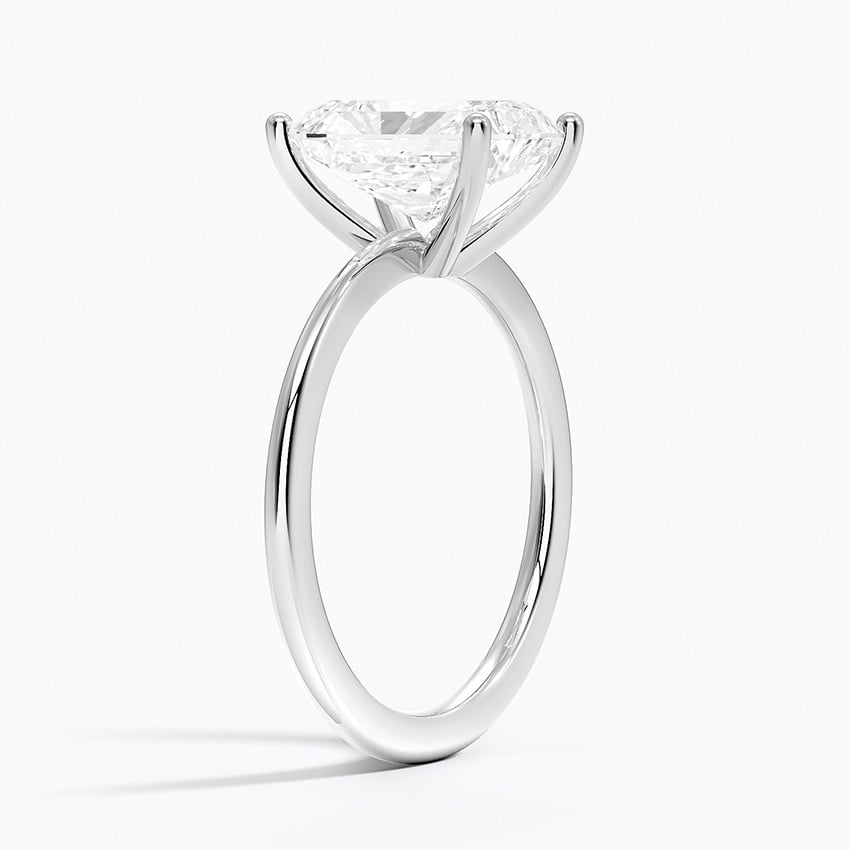 18K White Gold Aimee Solitaire Ring