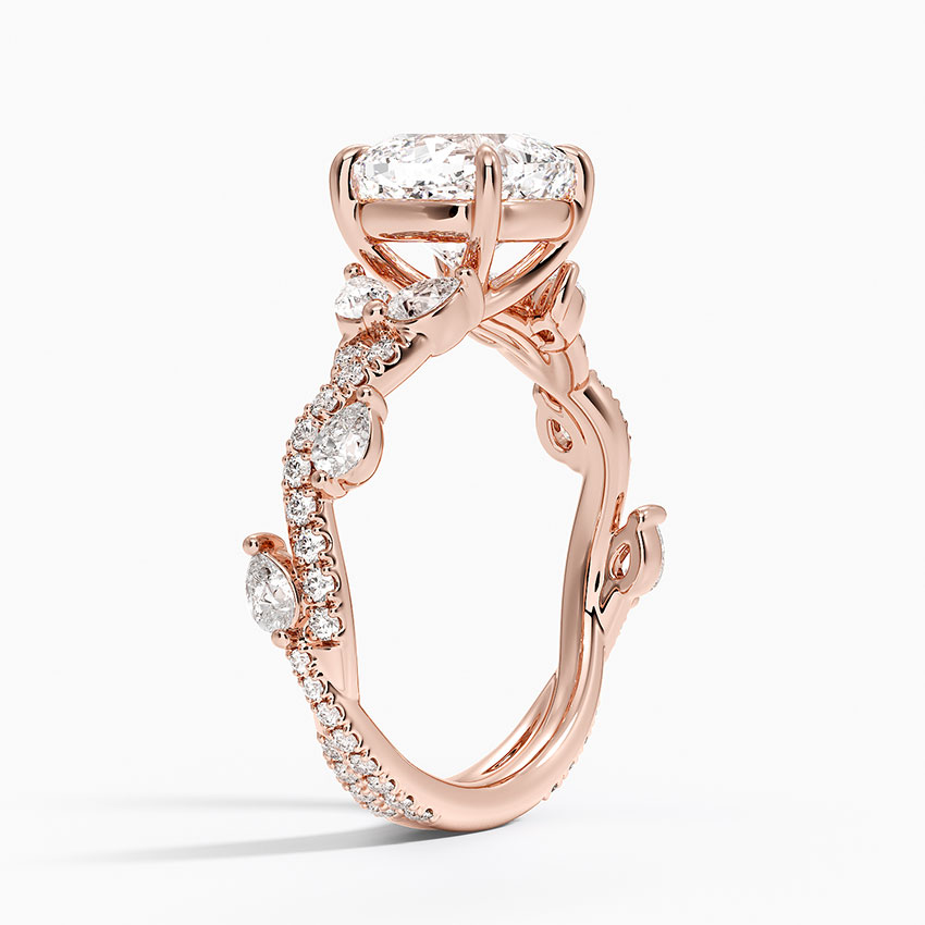 14K Rose Gold Vintage Secret Garden Diamond Ring (2/3 ct. tw.)