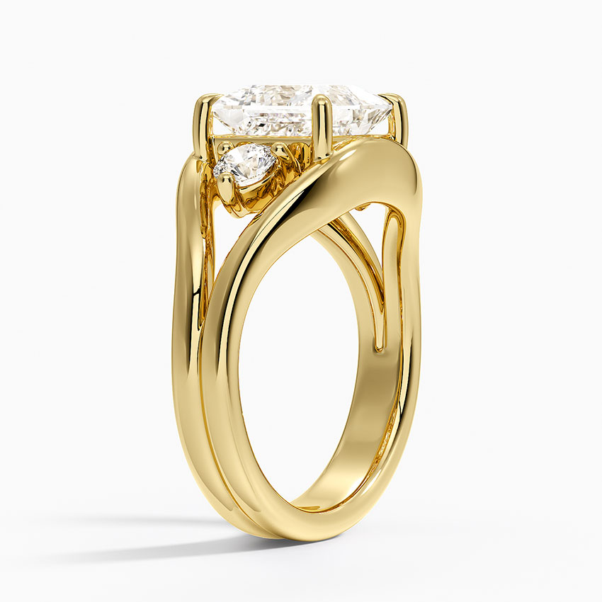 Frame Three Stone Diamond Ring (1/3 ct. tw.)