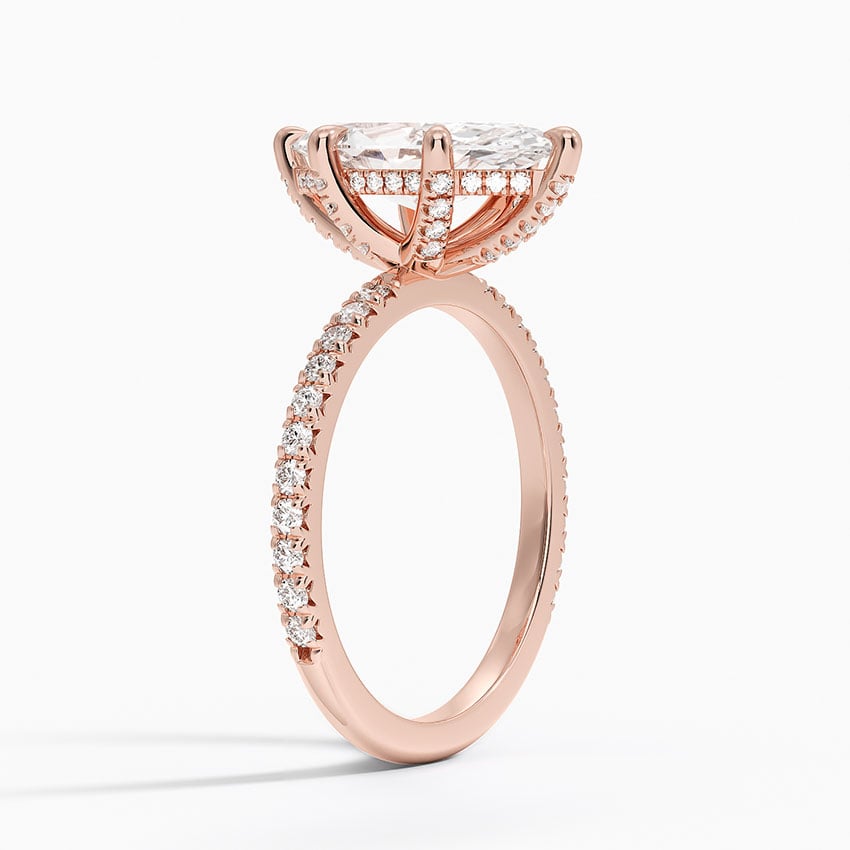 Flush Fit Engagement Ring