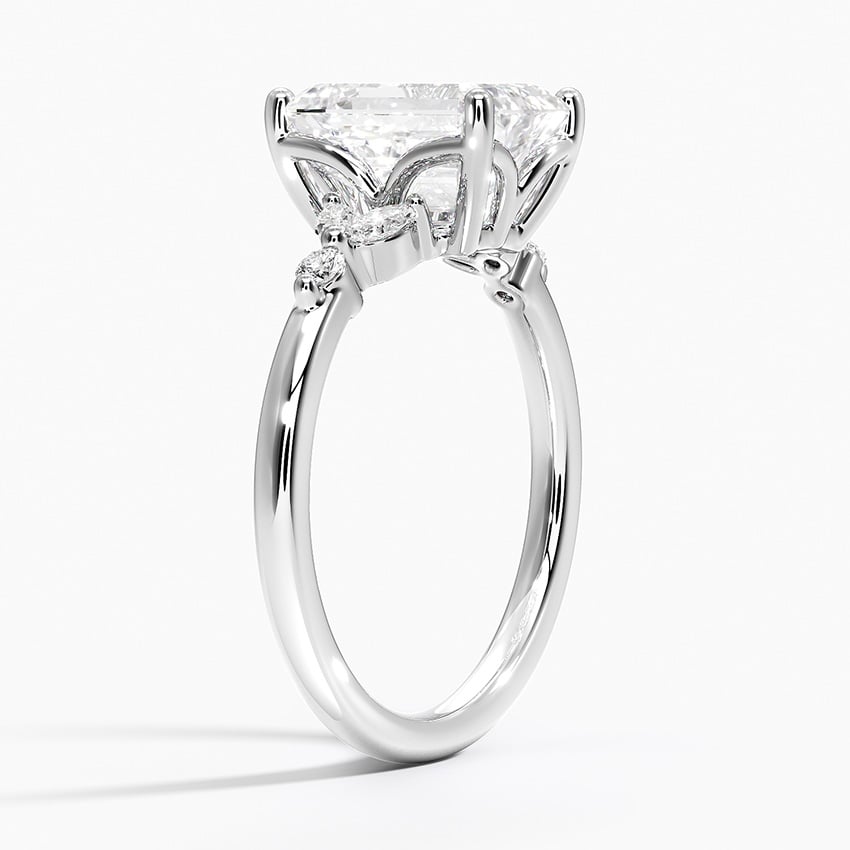 Platinum Verbena Diamond Ring