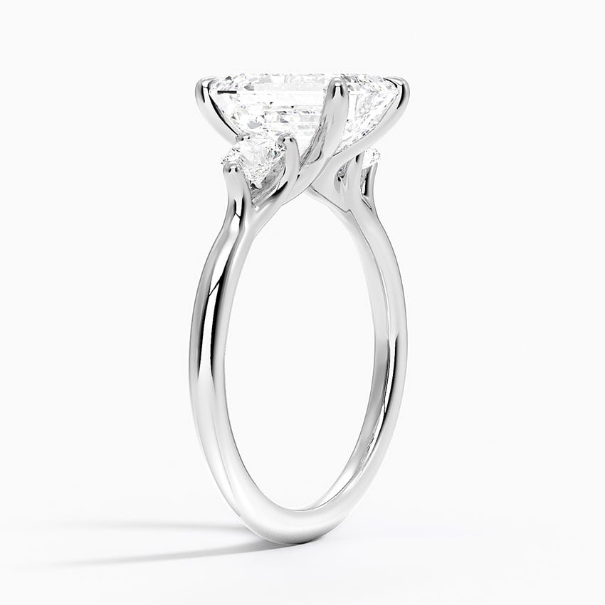 Freesia Three Stone Diamond Ring