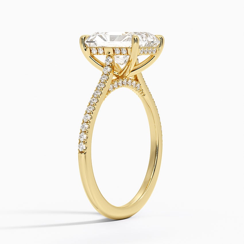18K Yellow Gold Luxe Dawn Diamond Ring