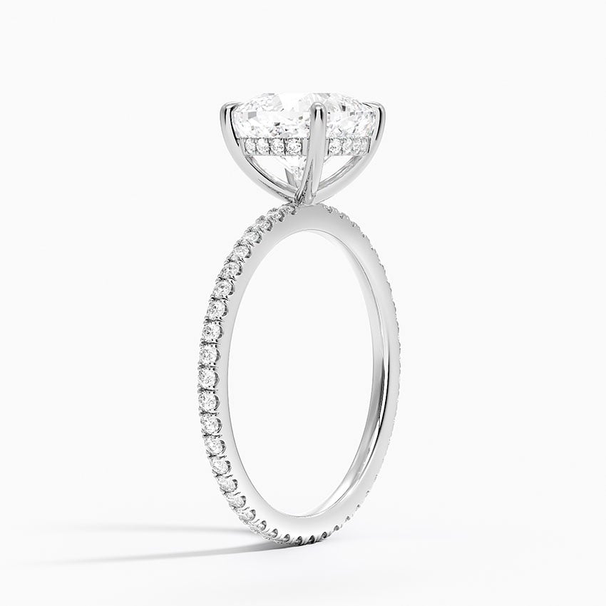 Perfect Fit Hidden Halo Eternity Diamond Ring