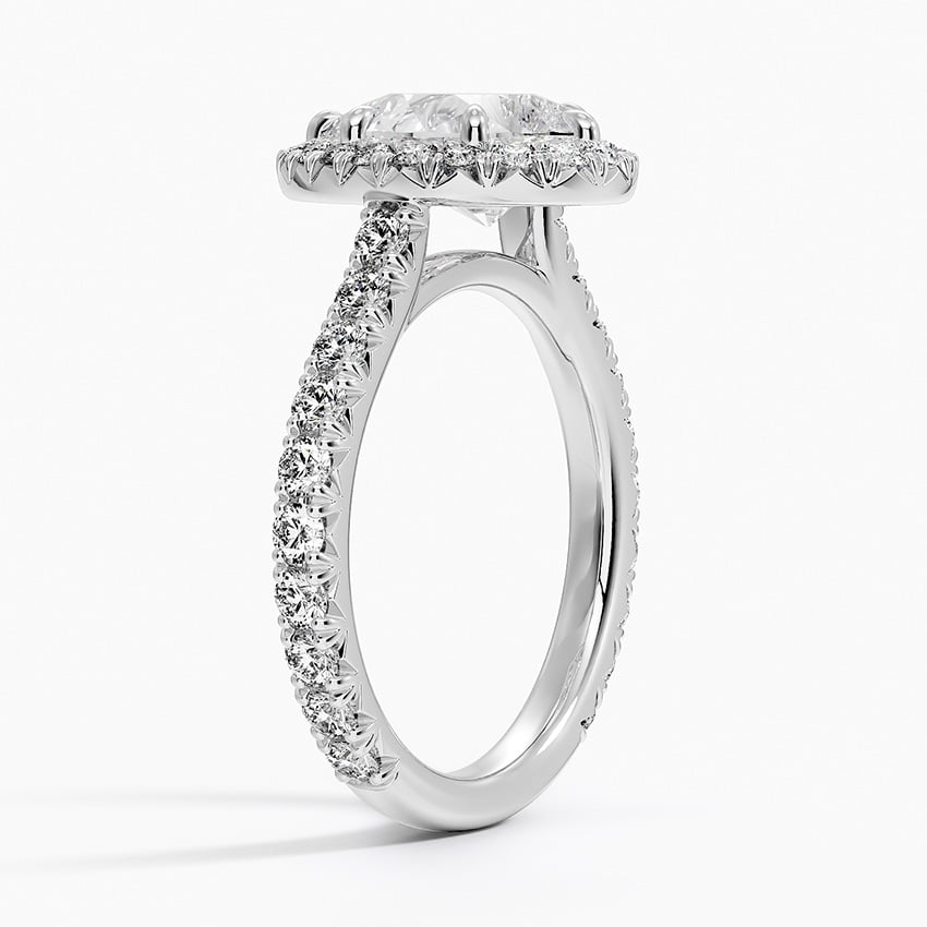 Estelle Halo Diamond Ring - Brilliant Earth