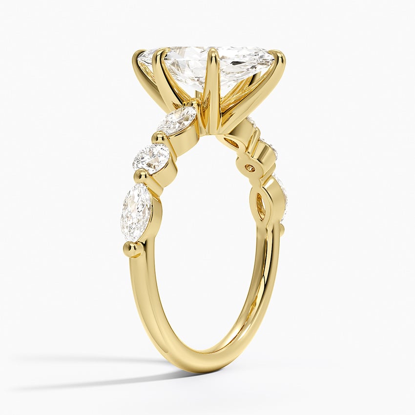 18K Yellow Gold Grand Versailles Diamond Ring