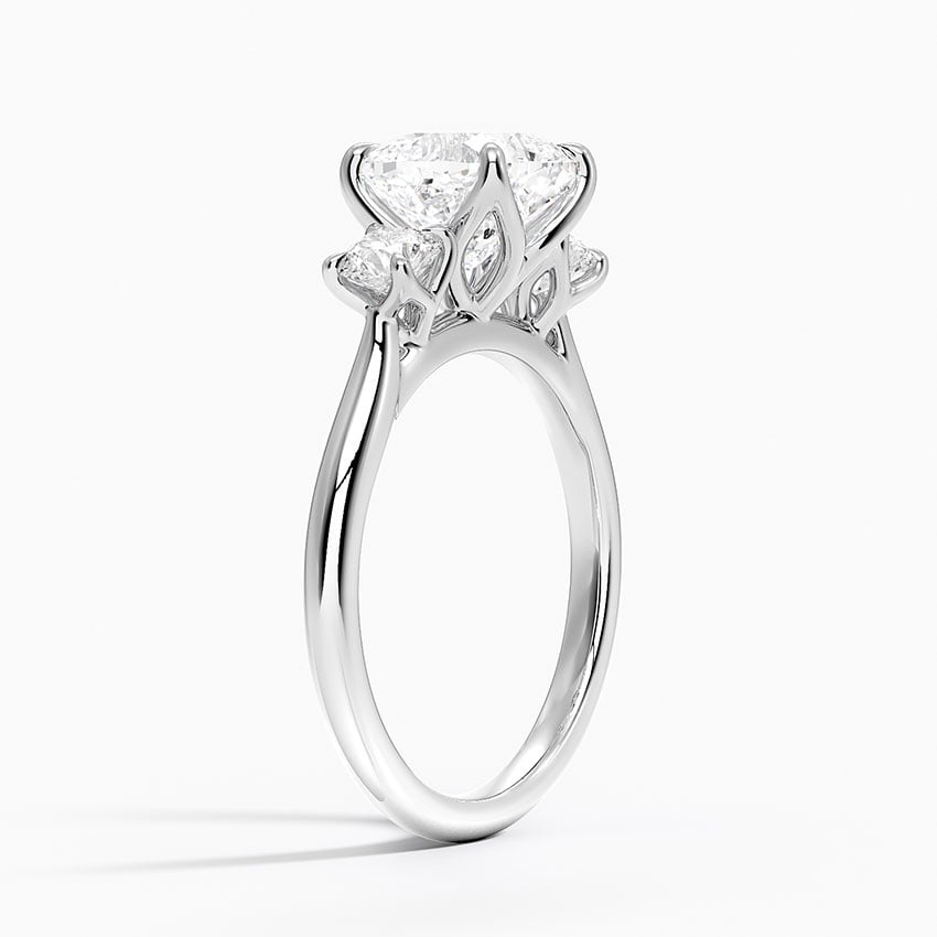 Elodie Perfect Fit Three Stone Diamond Ring
