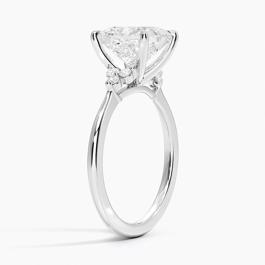18K White Gold Melody Diamond Ring