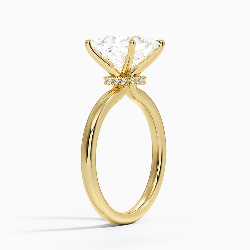 Secret Halo 2mm Diamond Ring