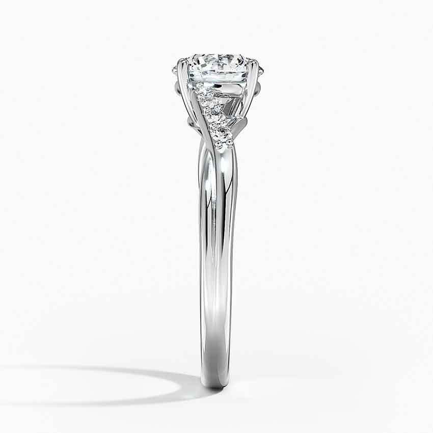 Platinum Chamise Diamond Ring (1/15 ct. tw.)