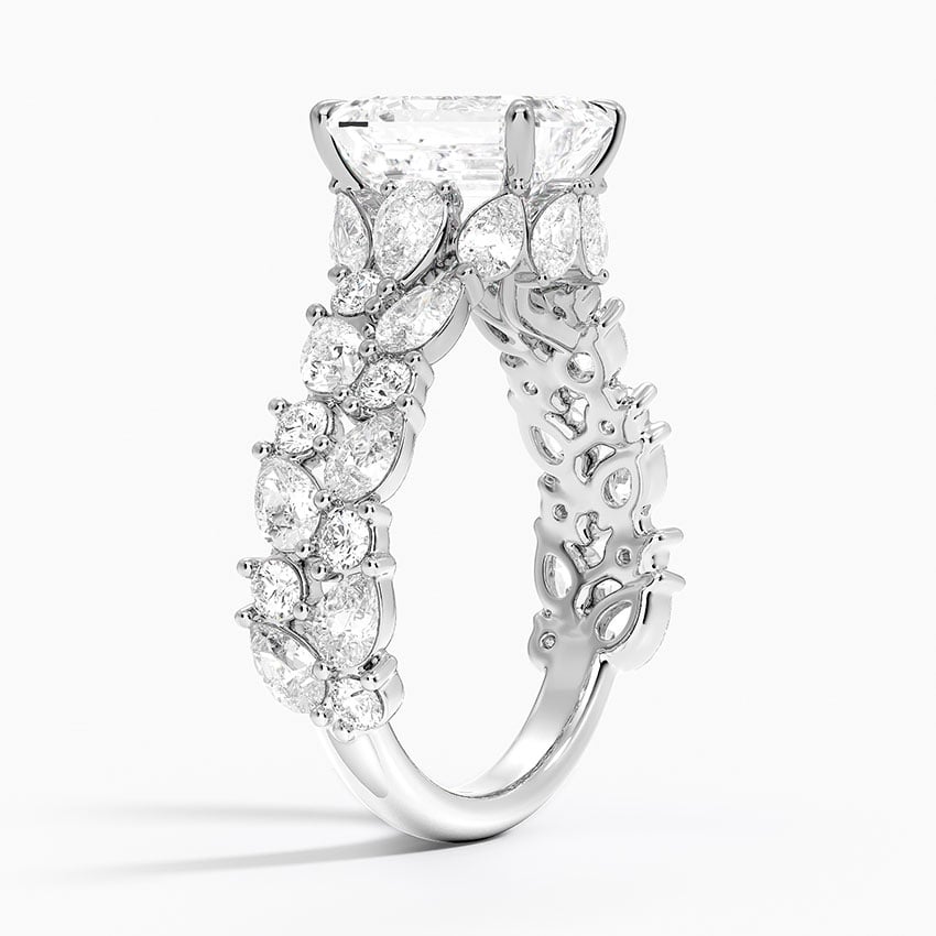 Olivetta Double Row Diamond Ring