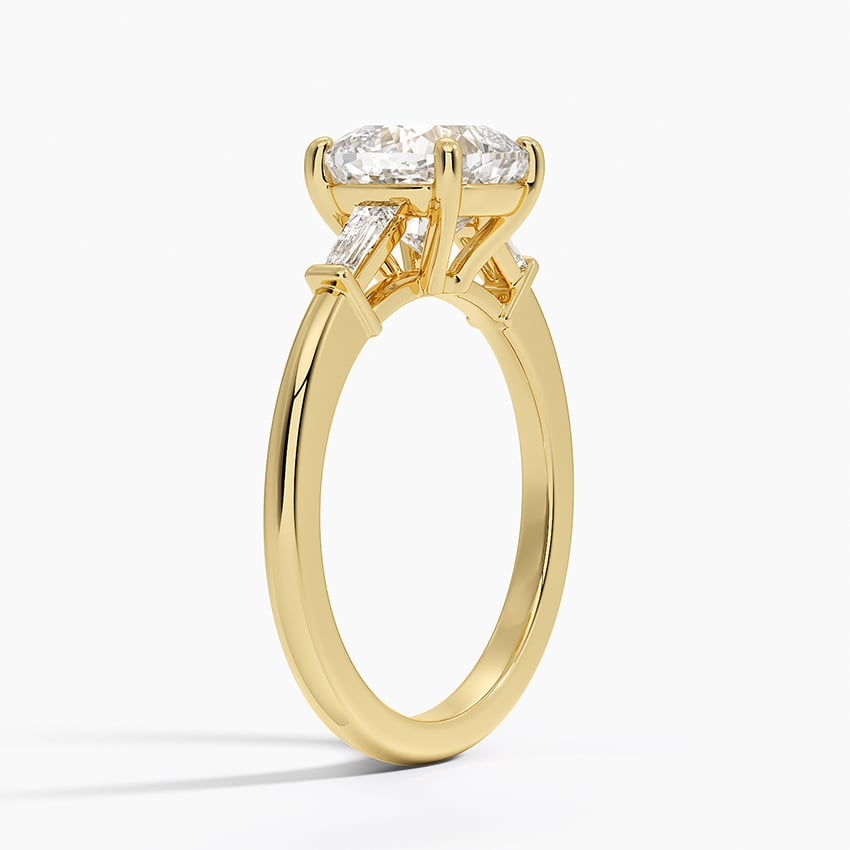 Tapered Baguette Engagement Ring