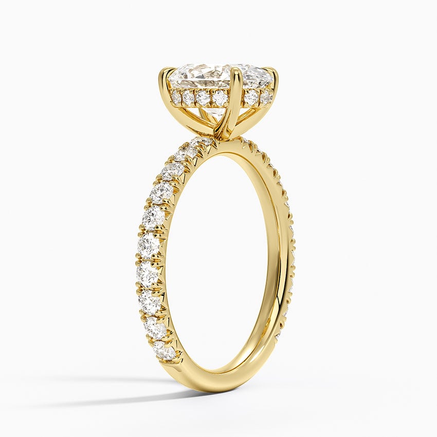 Perfect Fit French Pavé Diamond Ring