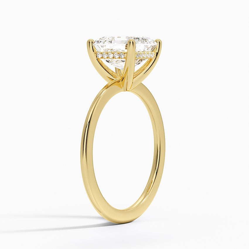 Aimee Hidden Halo Diamond Ring