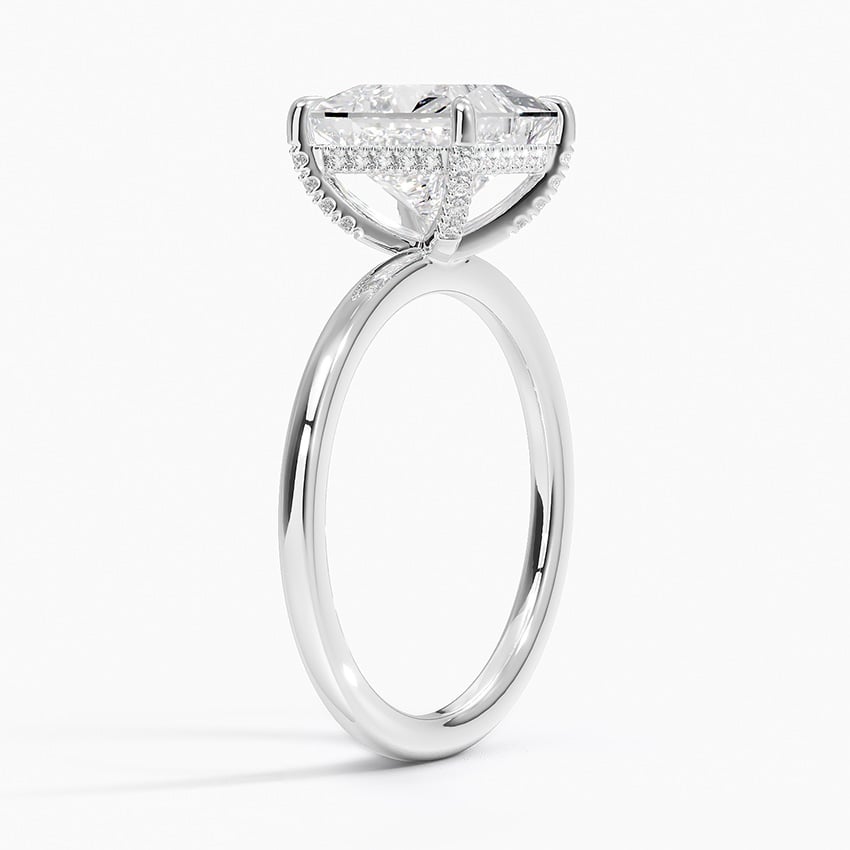 18K White Gold Lumiere Diamond Ring