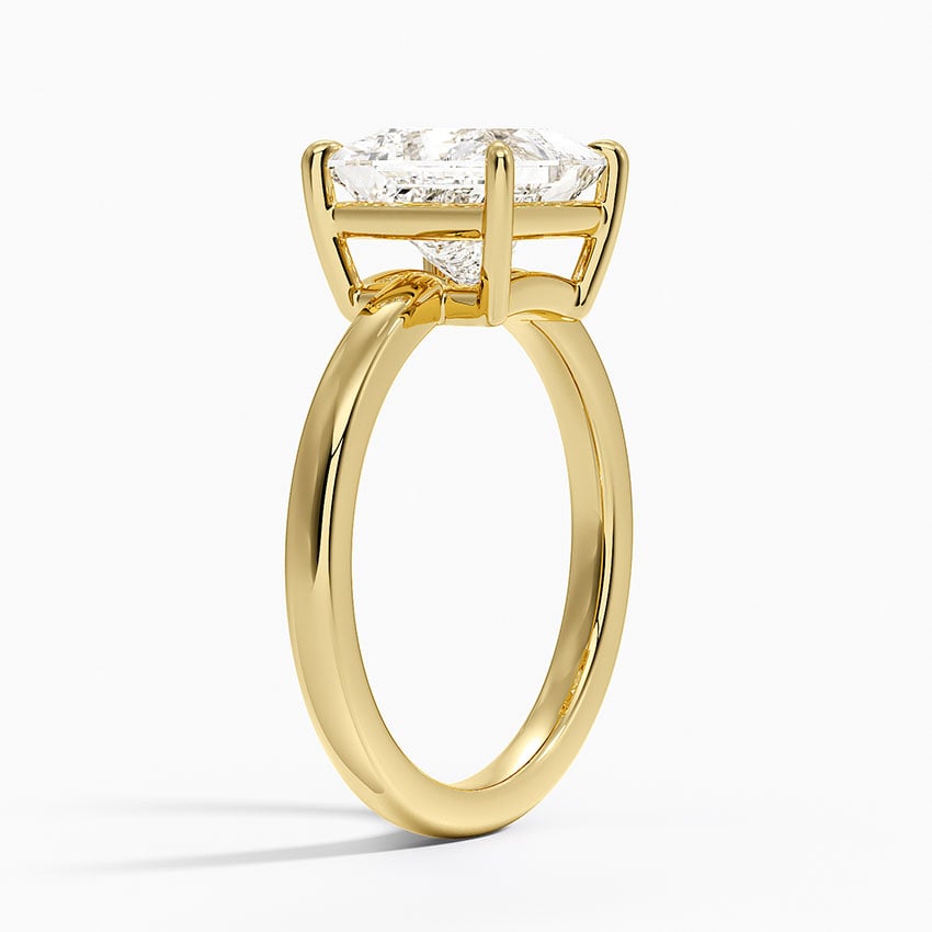 Dara Low-Profile Solitaire Ring