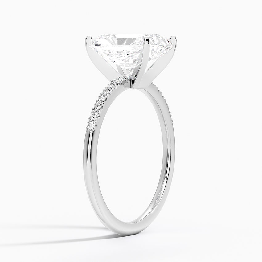 18K White Gold Whisper Diamond Ring