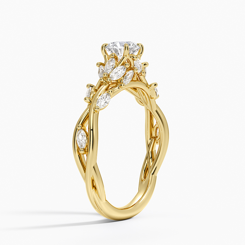 18K Yellow Gold Secret Garden Diamond Ring (1/2 ct. tw.)