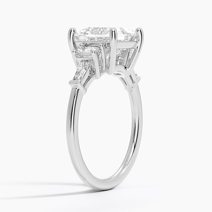 18K White Gold Cleo Five Stone Diamond Ring