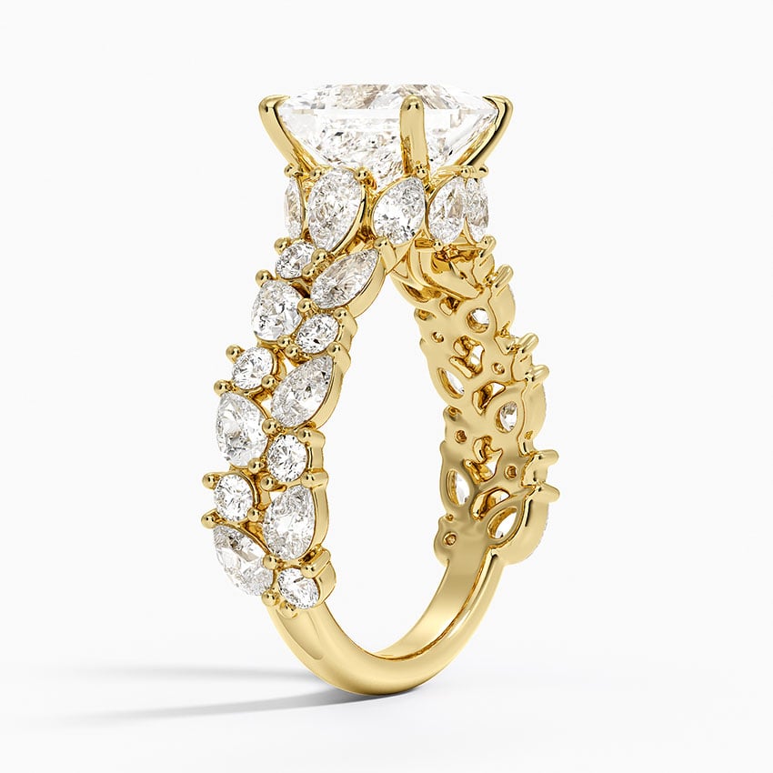 Olivetta Double Row Diamond Ring