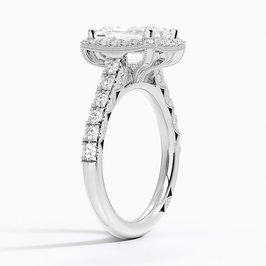 Tacori Petite Crescent Classic Bloom Diamond Ring - Brilliant Earth