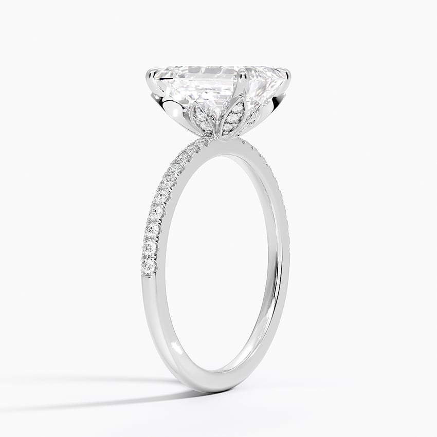 Luxe Petal Diamond Ring