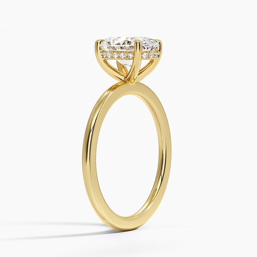 Audrey Perfect Fit Hidden Halo Diamond Ring
