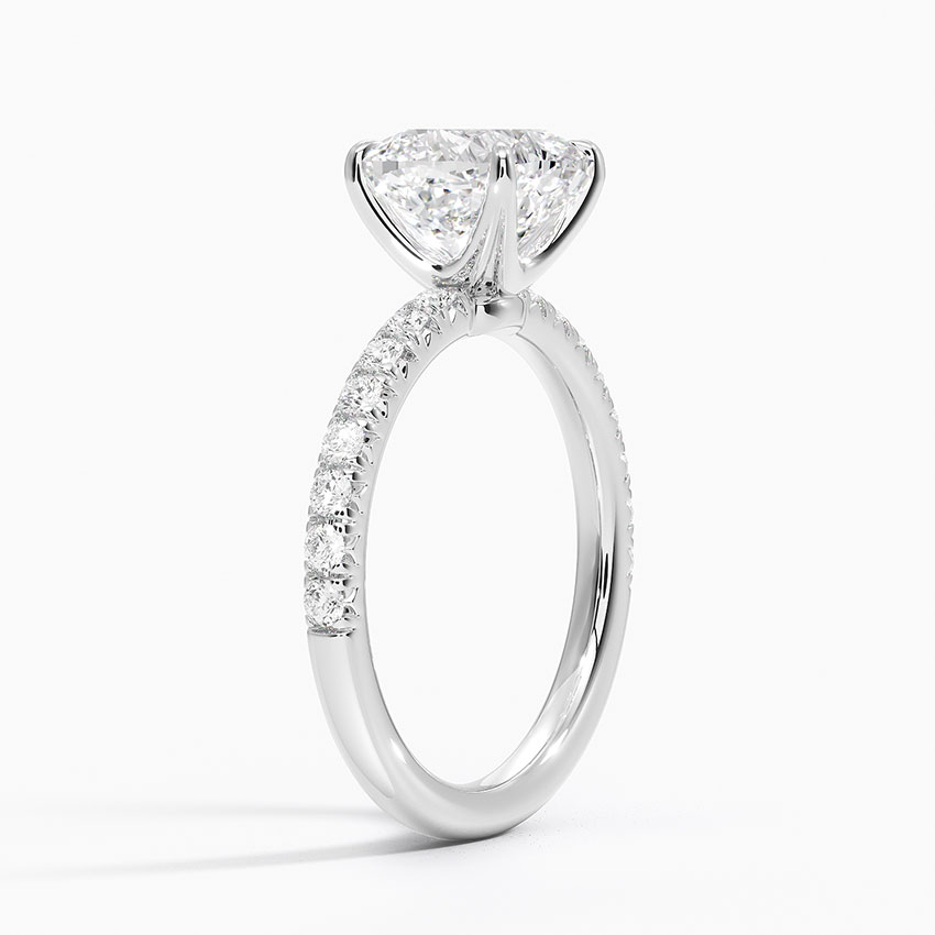 $4300 Diamond Engagement Ring with 2.01ct center IGI Lab