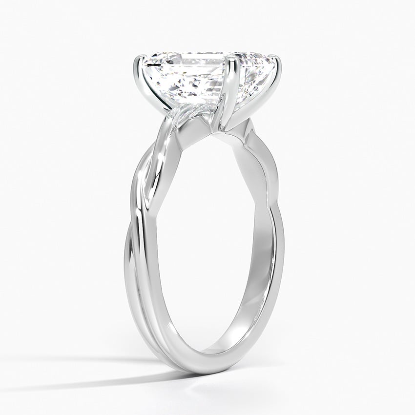 Twisted Vine Engagement Ring - Solitaire