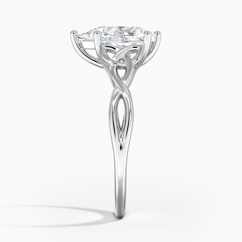 Entwined Celtic Love Knot Engagement Ring Brilliant Earth