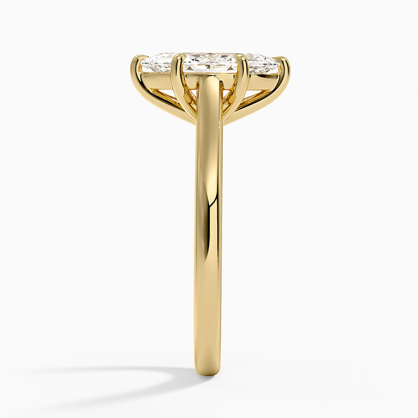 2mm Provence Solitaire Ring in 18K Yellow Gold