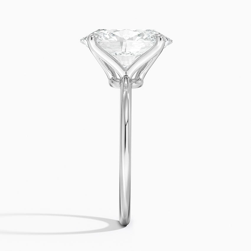 18K White Gold 1.5mm Petite Elodie Ring