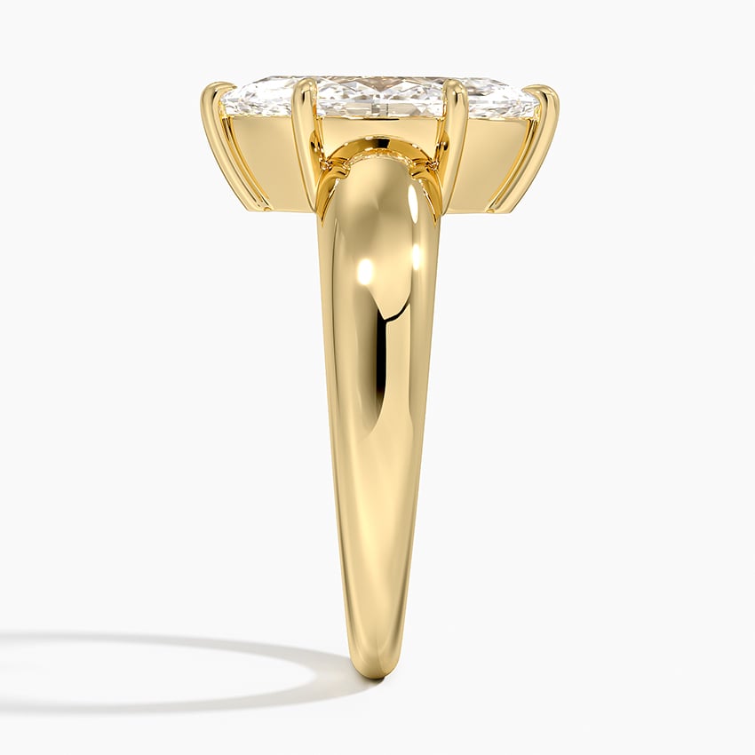 18K Yellow Gold Adrian Solitaire Ring