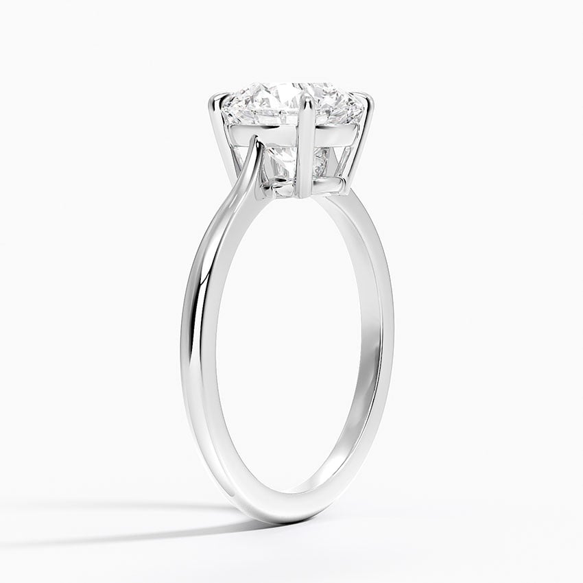 Solitaire Engagement Ring - Elle