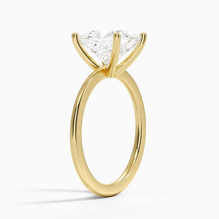 Thin Band Engagement Ring - Aimee