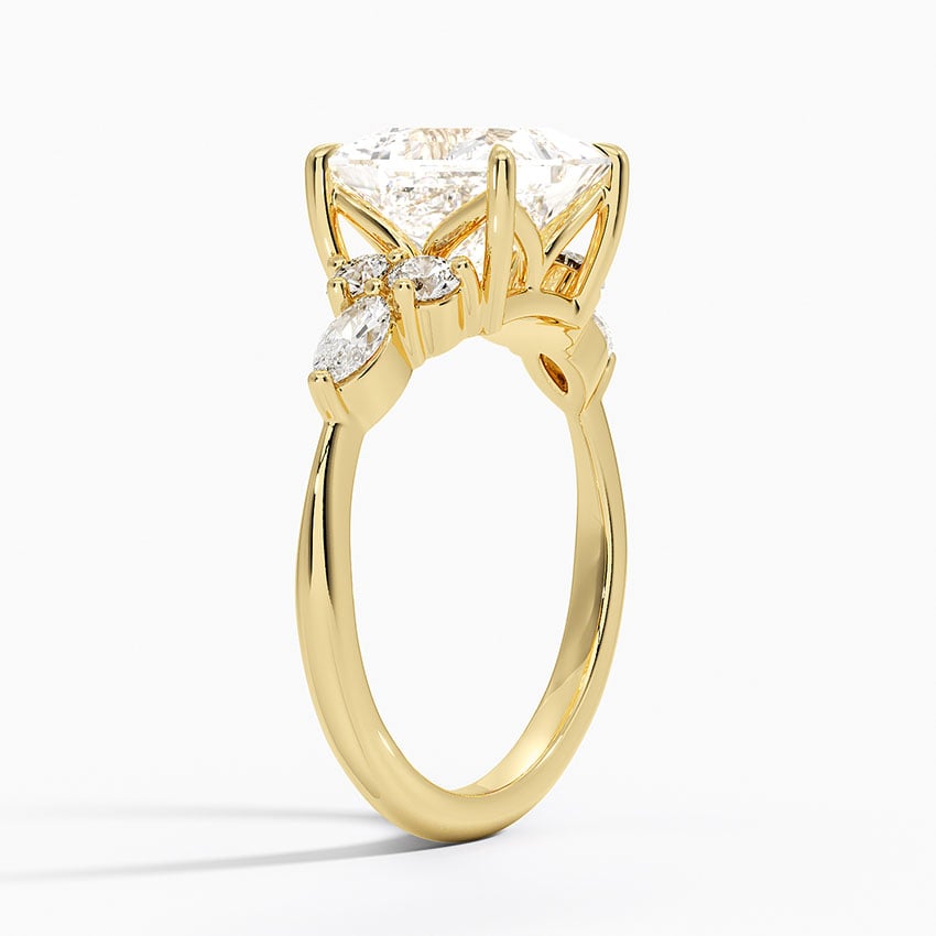 Cluster Engagement Ring - Nadia Diamond