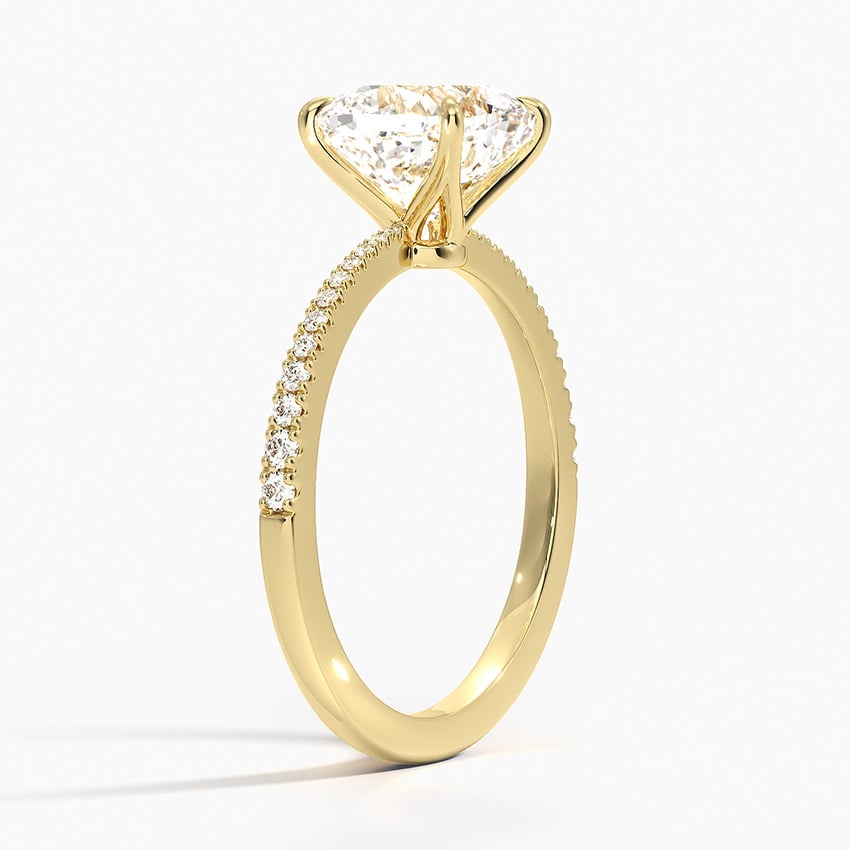 Petite Tapered Diamond Ring