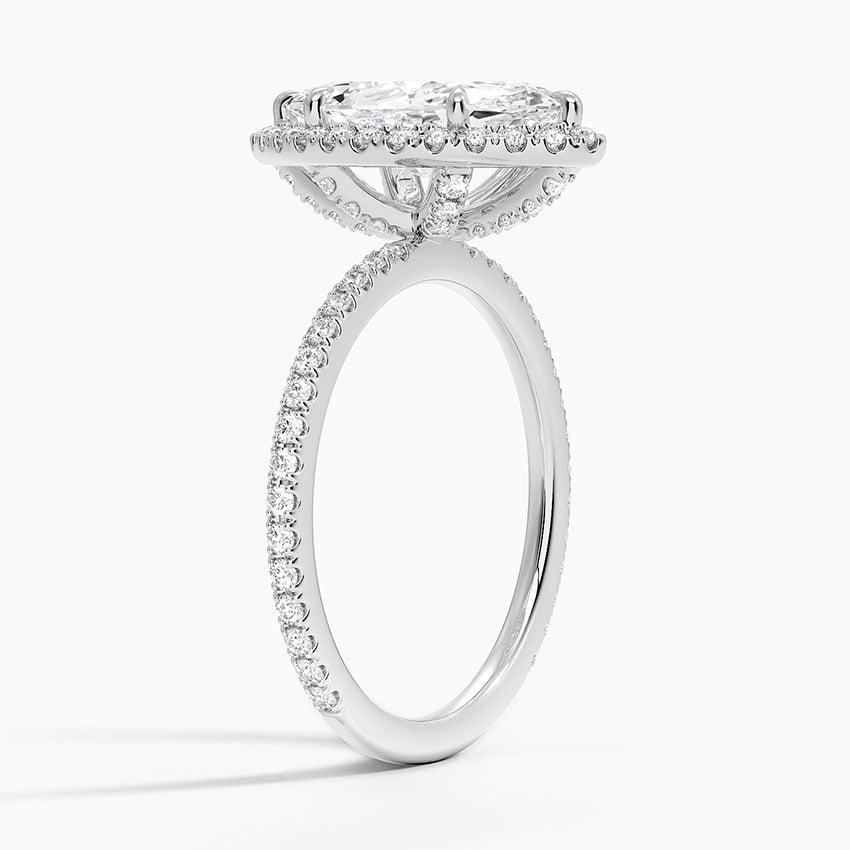 Waverly Halo Engagement Ring