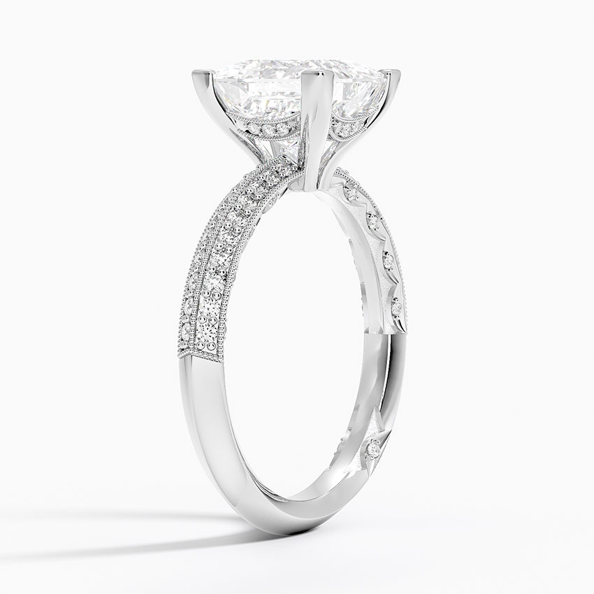 Diamond Knife Edge Ring