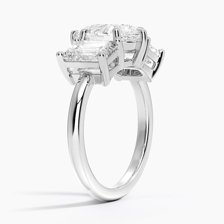 Luxe Rhiannon Three Stone Diamond Ring