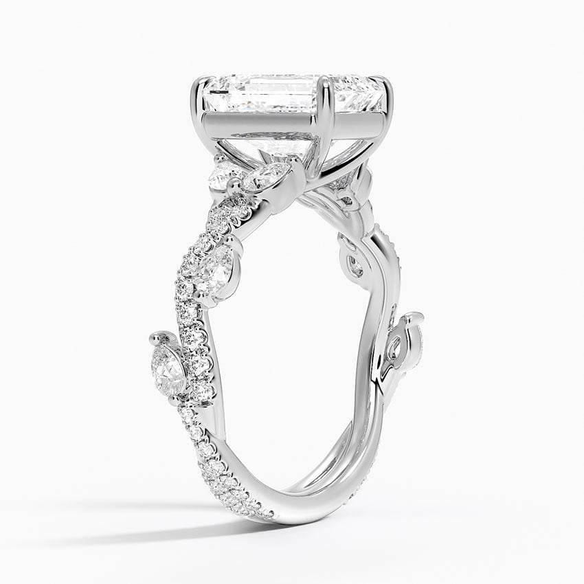 Platinum Vintage Secret Garden Diamond Ring (2/3 ct. tw.)