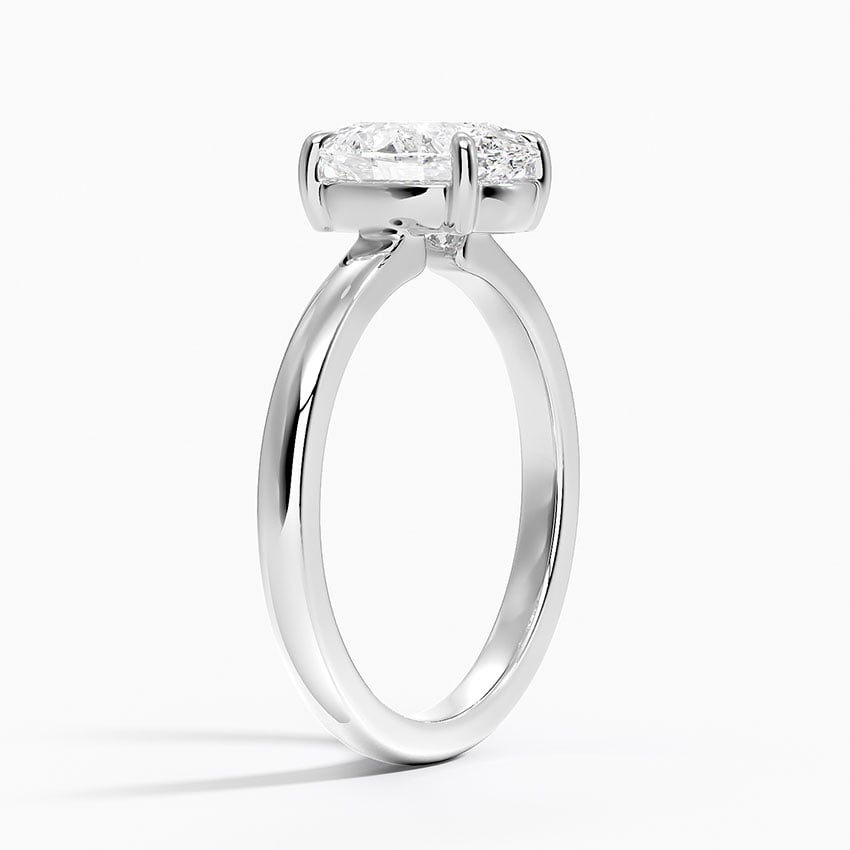 18K White Gold Alice Solitaire Ring