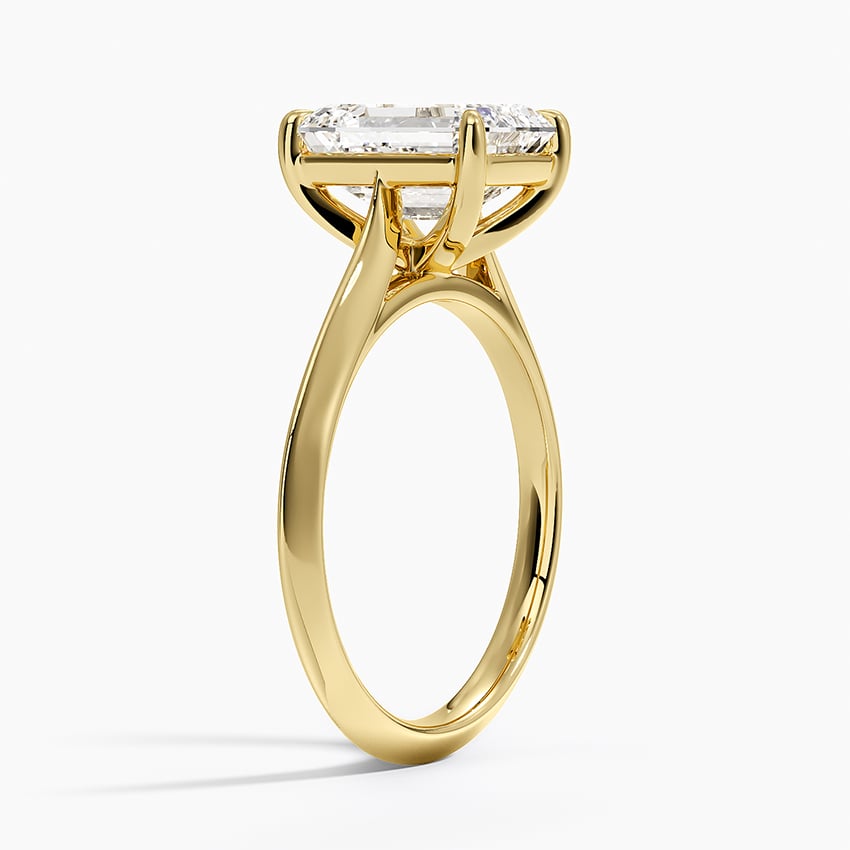 Piper Knife Edge Solitaire Ring
