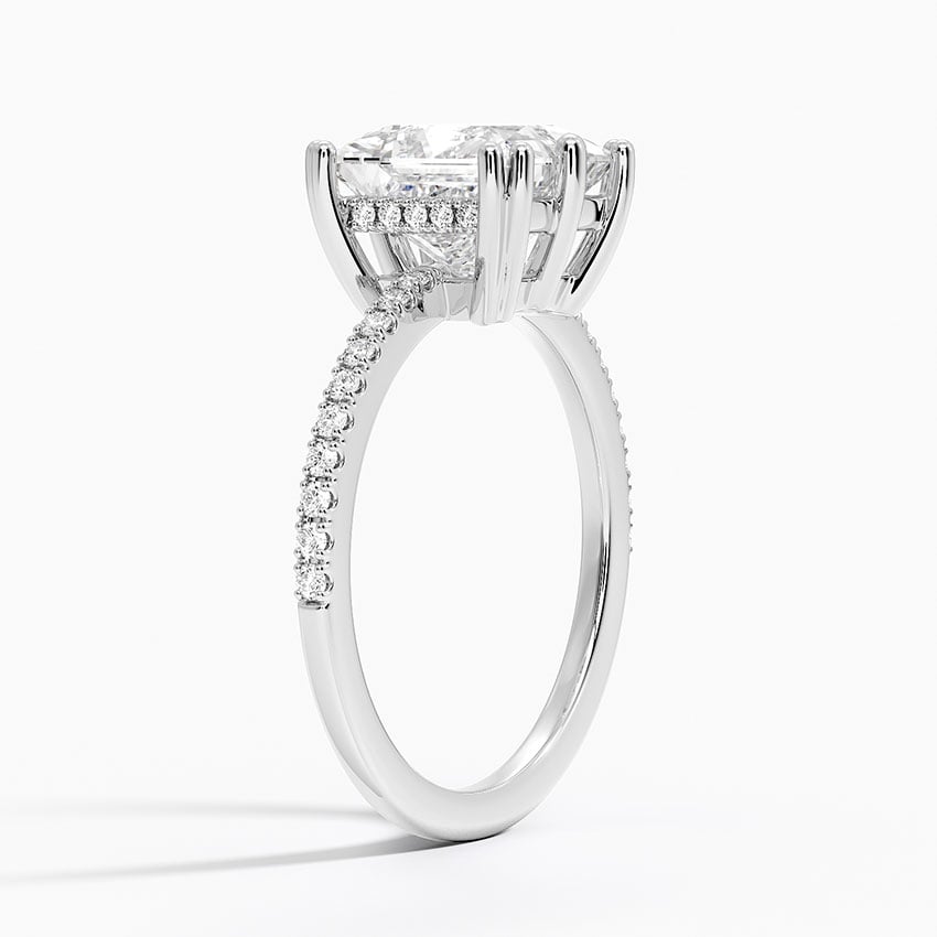 Luxe Kalina Hidden Halo Diamond Ring