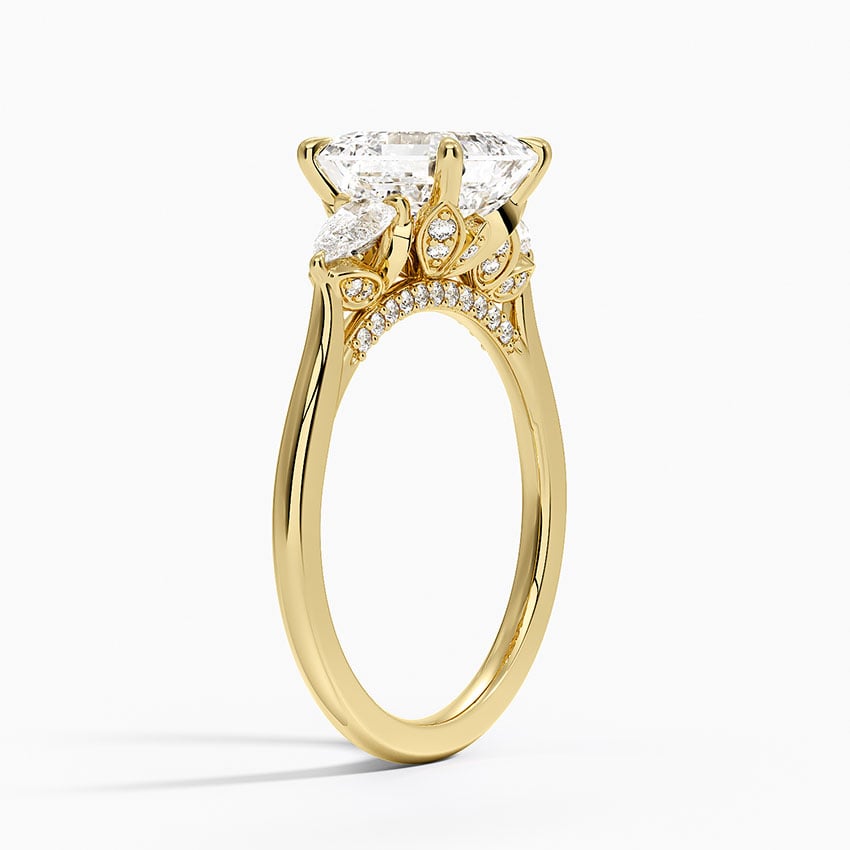 Petal Pear Three Stone Diamond Ring (1/2 ct. tw.)