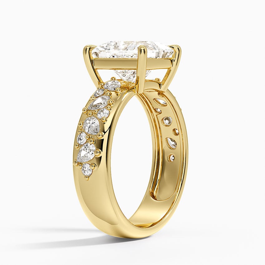 Mosaic Olivetta Three-Quarter Coverage Diamond Ring