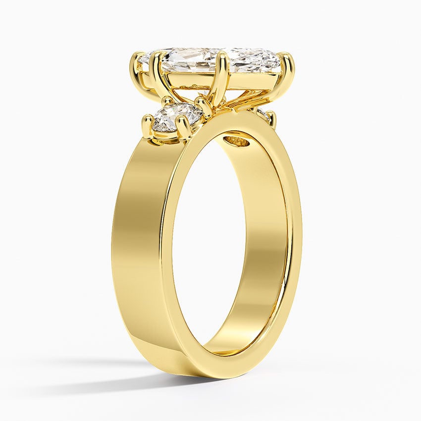 Peyton Three Stone Diamond Ring
