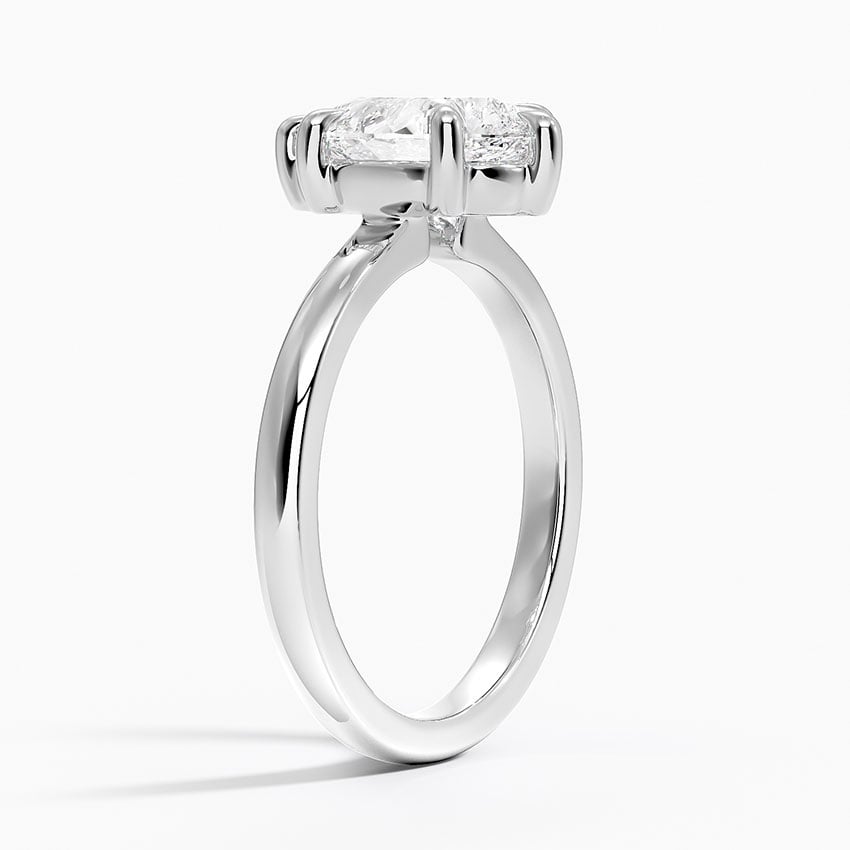 18K White Gold Alice Solitaire Ring