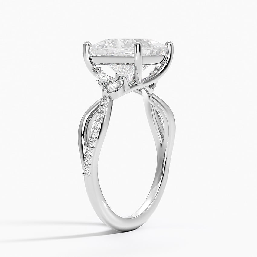 Petite Twisted Willow Diamond Ring - Brilliant Earth